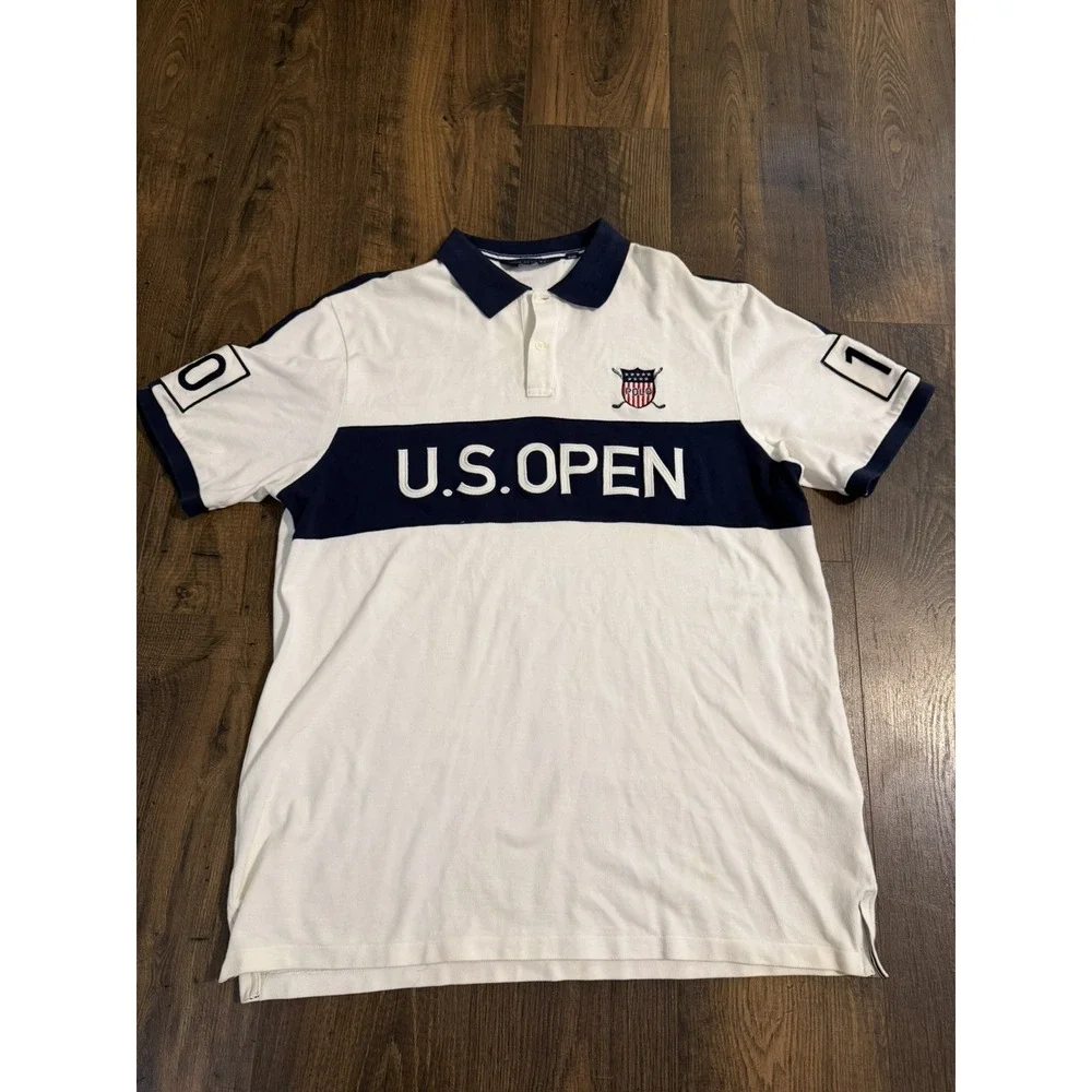 Polo Ralph Lauren 2011 US OPEN Golf Polo Shirt Sz XL USGA Embroidered